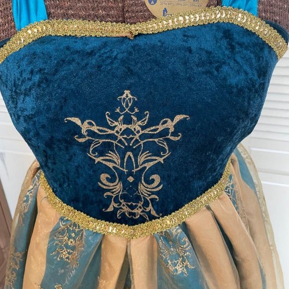 Anna's Coronation Gown Dress-Up or Halloween Costume Children's Size 7/8 - Picture 10 of 16